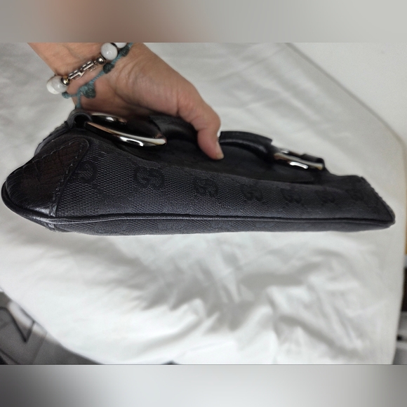 Gucci Horsebit Chain cloth handbag - Picture 6 of 13